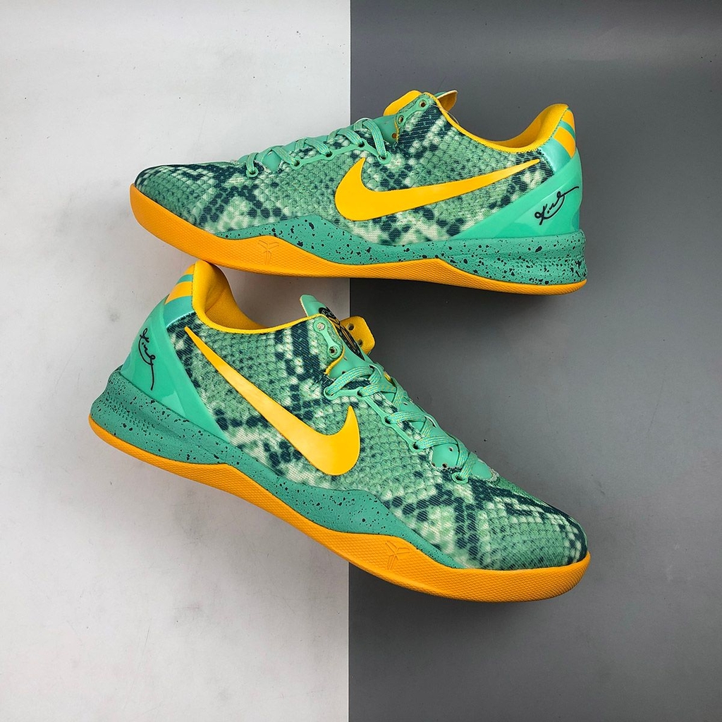 Kobe 8 System Green Glow Laser Orange GzSports