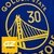 Imagen de STEPHEN CURRY #30 GOLDEN STATE WARRIOS ROYAL ICON EDITION FINISHED - EDITION AUTHENTIC