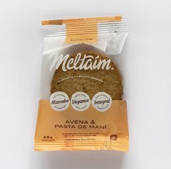 Alfajor vegano Meltaim - Integral - Sabor Avena & pasta de mani