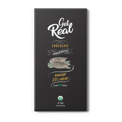 Chocolate amargo 70% cacao x 70g - Get Real