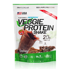 Veggie protein shake GENTECH - Proteína Vegana x500g