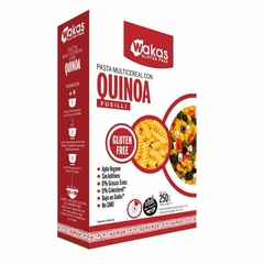 Pasta Wakas multicereal con Quinoa - Fusilli x250g