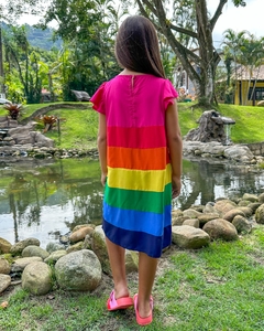 Vestido Rainbow Infantil - comprar online