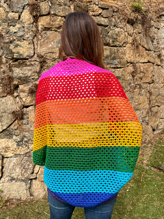 Kimono Rainbow Tricô