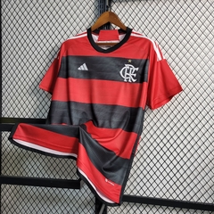 Camiseta Pré Jogo Flamengo 2022 2023 Masculina Torcedor Fan Preta