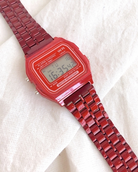 Casio rojo sales