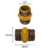 Rosca Con Tuerca 1/2 Epoxi Gas Dema - comprar online