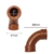 Curva 1 A 90 H H - Roscado PPN Polipropileno - comprar online