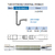 Tubo Extensible Universal Descarga 40 y 50 PVC Cromado LATYN - comprar online