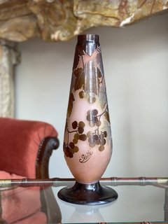 Vaso Art Nouveau Gallé - Art Rarus Antiquário