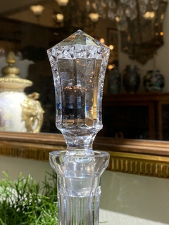 Licoreira em cristal tcheco - Art Rarus Antiquário