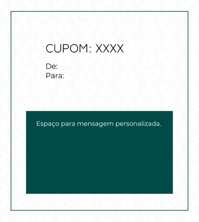 Vales presente grátis - Cupons de descontos 30% off