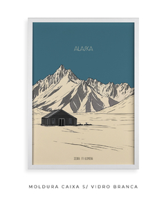 Quadro / Pôster - Alaska - Zebra Filomena | Quadros e Pôsteres de Música