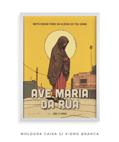 Quadro / Pôster - Ave Maria da Rua - Zebra Filomena | Quadros e Pôsteres de Música