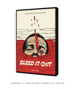 Quadro / Pôster - Bleed It Out - Zebra Filomena | Quadros e Pôsteres de Música