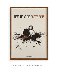 Quadro / Pôster - Coffee Shop - comprar online