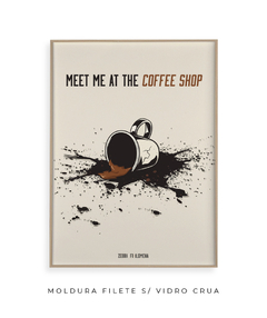 Quadro / Pôster - Coffee Shop - comprar online