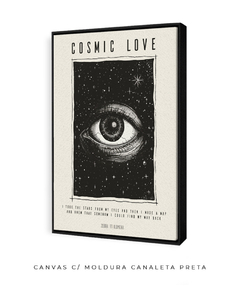 Quadro / Pôster - Cosmic Love - Zebra Filomena | Quadros e Pôsteres de Música