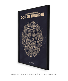 Quadro / Pôster - God of Thunder