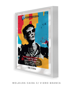 Quadro / Pôster - Iggy Pop - Lust For Life - loja online