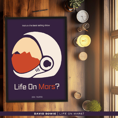 Quadro / Pôster - Life on Mars?