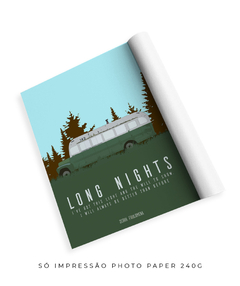 Quadro / Pôster - Long Nights - comprar online