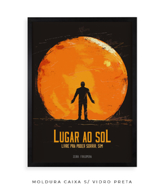 Quadro / Pôster - Lugar ao Sol - Zebra Filomena | Quadros e Pôsteres de Música