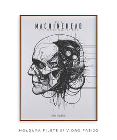 Quadro / Pôster - Machinehead - Zebra Filomena | Quadros e Pôsteres de Música