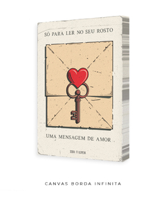 Imagem do Quadro / Pôster - Mensagem de Amor