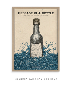 Imagem do Quadro / Pôster - Message in a Bottle