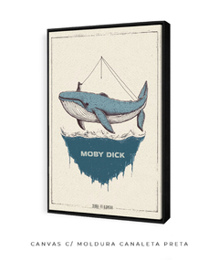 Quadro / Pôster - Moby Dick - Zebra Filomena | Quadros e Pôsteres de Música