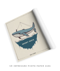 Quadro / Pôster - Moby Dick - comprar online