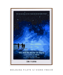 Quadro / Pôster - Moby - We Are All Made Of Stars - loja online