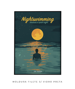 Imagem do Quadro / Pôster - Nightswimming