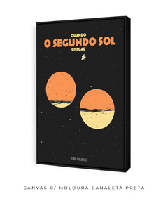 Quadro / Pôster - O Segundo Sol - Zebra Filomena | Quadros e Pôsteres de Música