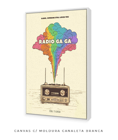 Quadro / Pôster - Radio Ga Ga