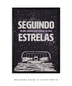 Quadro / Pôster - Seguindo Estrelas - Zebra Filomena | Quadros e Pôsteres de Música