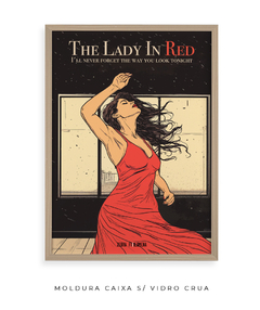 Imagem do Quadro / Pôster - The Lady In Red