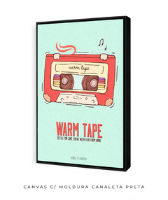 Quadro / Pôster - Warm Tape - Zebra Filomena | Quadros e Pôsteres de Música