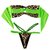 Top Wendy /calcinha Josy Semi Fio/ Onça | Verde Neon na internet