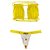 Top Agnes (Pico) / Calcinha Pepi Semi Fio/ Girassol fundo Branco | Amarelo na internet