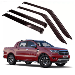 Kit deflectores de ventanillas | original ford | ranger xl-xls-xlt-limited- raptor | 2012/ 2023