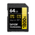 64GB Lexar® Professional 1800x SDXC™ UHS-II V60