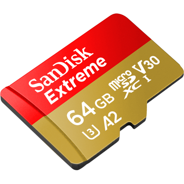 Sandisk extreme 2025 plus 64gb microsdxc