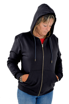 Buzo tipo Hoodie de Frisa - Mujer