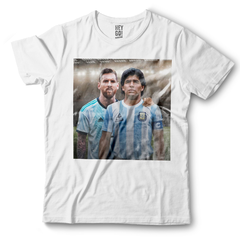 Remera Messi - Maradona #004