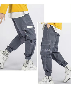 Jogger Streetwear K-pop Hilo Cambiado Pantalon Unisex Dbr - comprar online