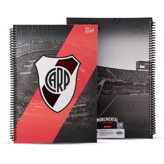 Cuaderno Universitario River Plate Tapa Flexible