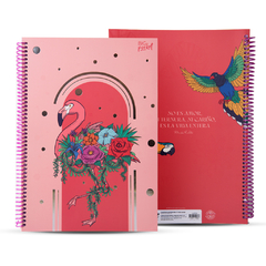 Cuaderno Universitario Frida Kahlo Tapa Flexible