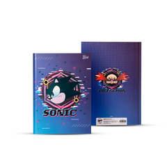 Cuaderno Cosido Tapa Dura Sonic - comprar online